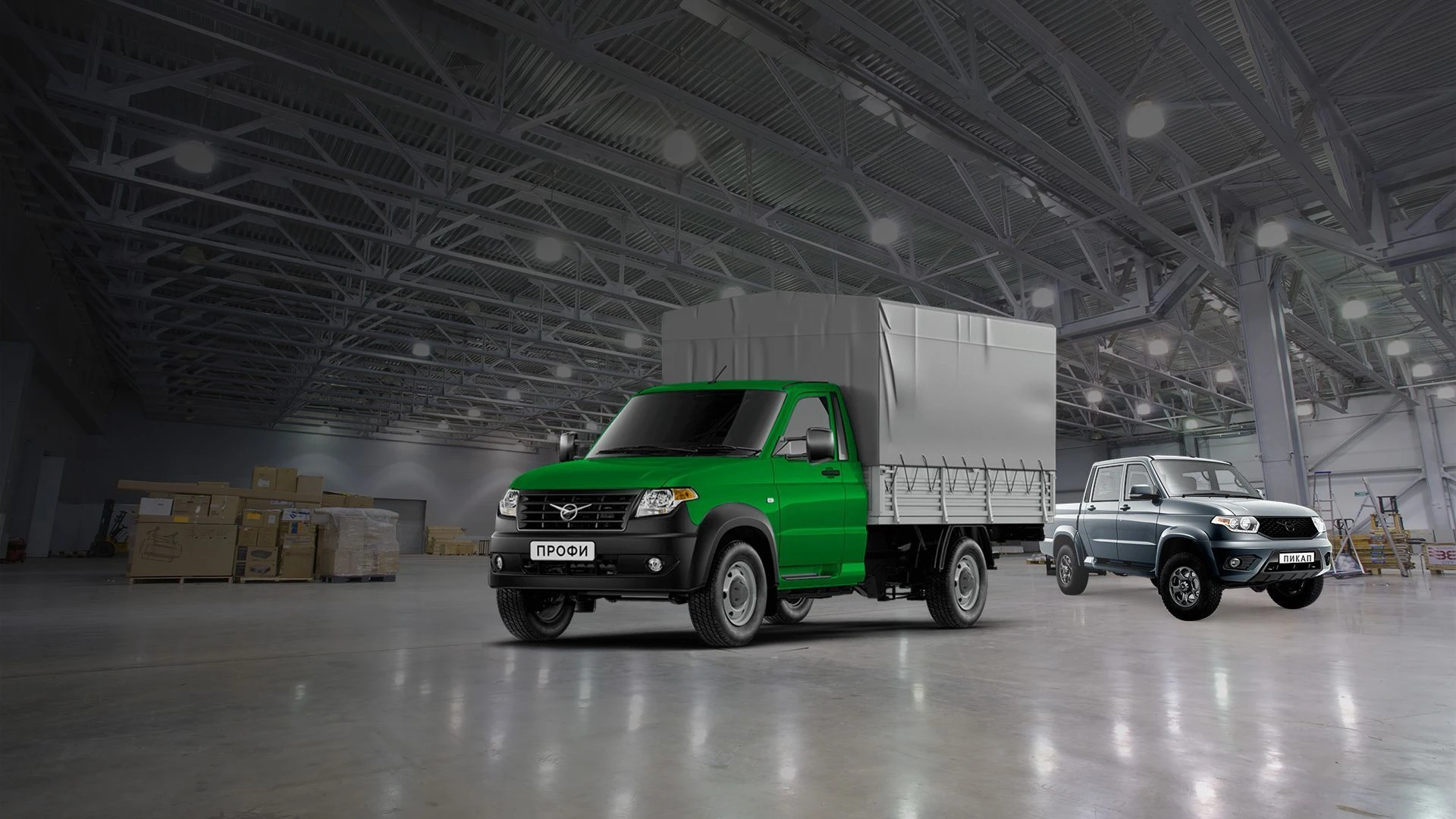 Лизинг коммерческих авто УАЗ со скидкой до 400 000 ₽