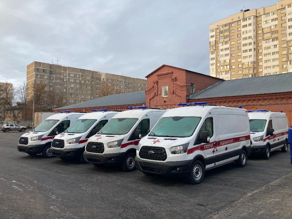 автомобилей скорой помощи