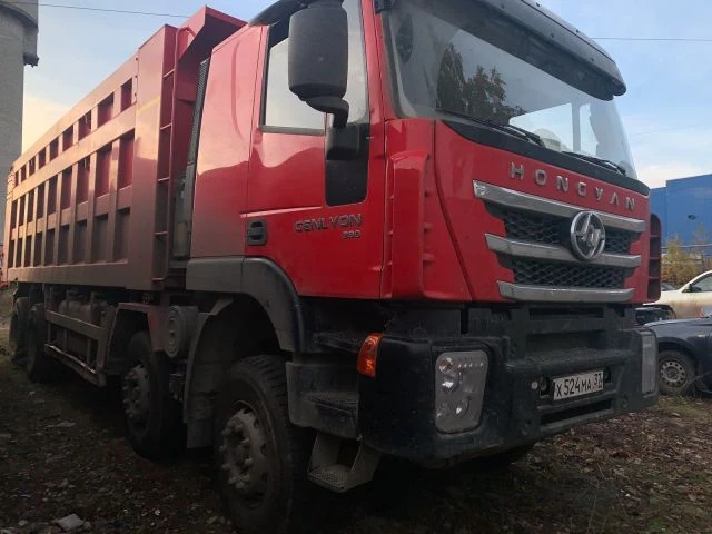Специализированный, автомобиль - самосвал HONGYAN 908