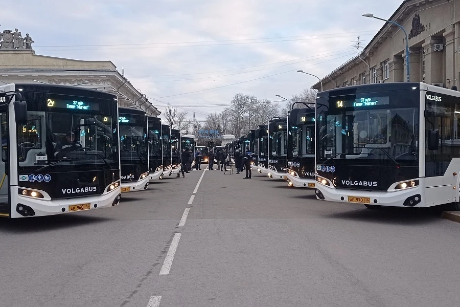 Сбер поставил 120 автобусов для обновления автобусного парка Волгоградской области