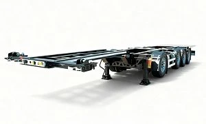 автомобиль BAT TRAILER Контейнеровоз 4-х осный