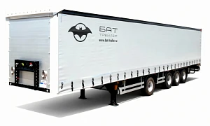 автомобиль BAT TRAILER Шторный 4-х осный 16,5м