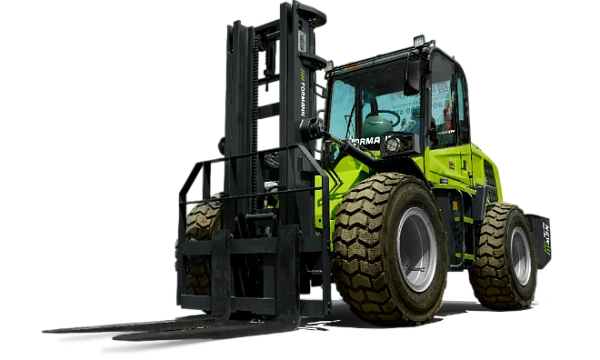 Фронтальный погрузчик с вилами