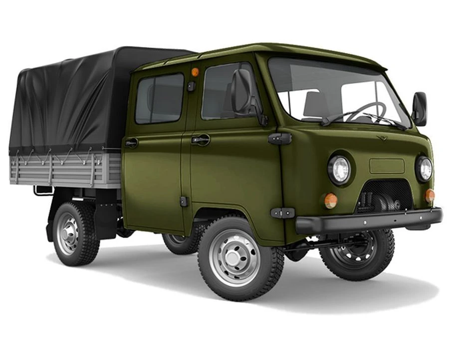 UAZ 39094 Фермер Двойная кабина без ABS 2.7 5MT