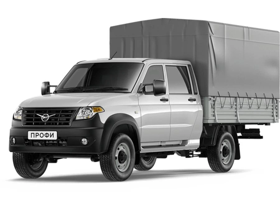 UAZ Profi Двойная кабина с бортом Базовая полный привод 2.7 МТ (Base)