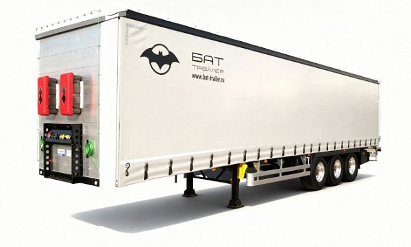 Шторный 3-х осный 13,6м